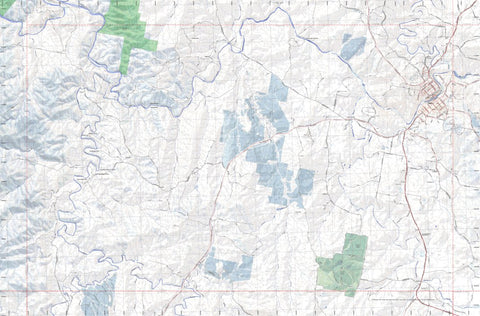 Getlost Map 8724-3S Bombala NSW Topographic Map V15 1:25,000