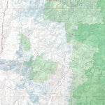 Getlost Map 8724-1S Glen Allen NSW Topographic Map V15 1:25,000