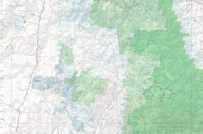 Getlost Map 8724-1S Glen Allen NSW Topographic Map V15 1:25,000