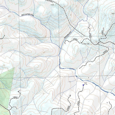 Getlost Map 8724-1S Glen Allen NSW Topographic Map V15 1:25,000