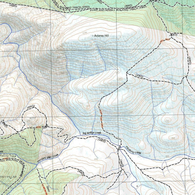 Getlost Map 8627-4S Couragago NSW Topographic Map V15 1:25,000