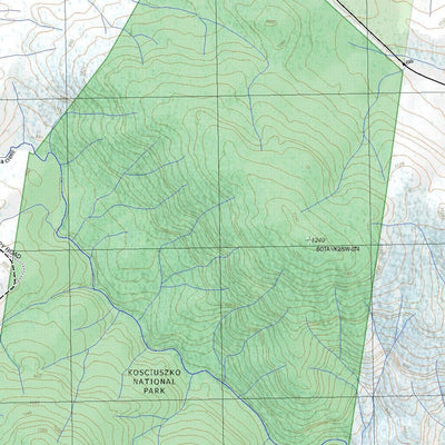 Getlost Map 8627-3N Bobbys Plains NSW Topographic Map V15 1:25,000