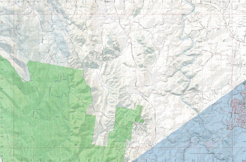 Getlost Map 8627-1S Umburra NSW Topographic Map V15 1:25,000
