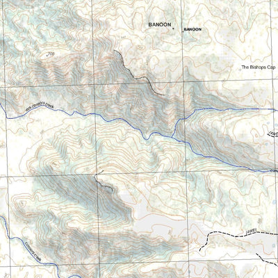 Getlost Map 8936-1N Berrioye NSW Topographic Map V15 1:25,000