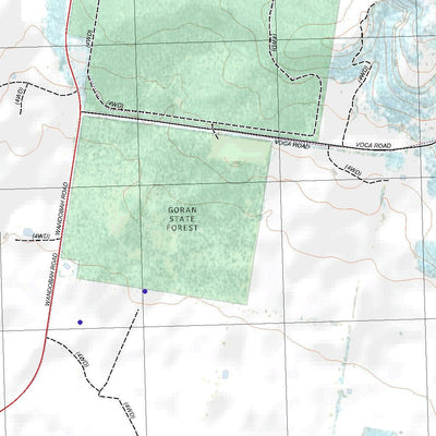 Getlost Map 8935-4S Goran NSW Topographic Map V15 1:25,000