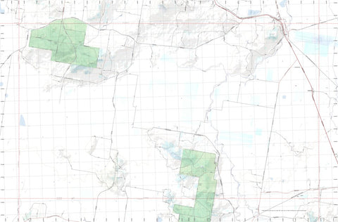 Getlost Map 8935-2N Breeza NSW Topographic Map V15 1:25,000