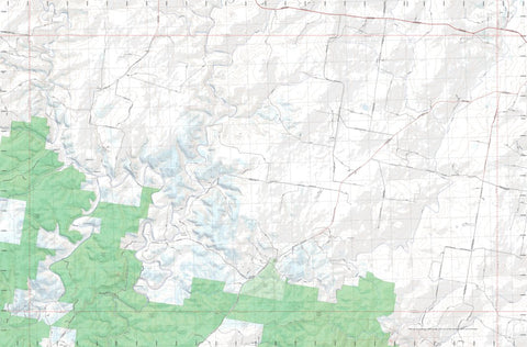 Getlost Map 8933-4S Killoe NSW Topographic Map V15 1:25,000