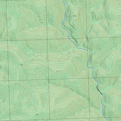 Getlost Map 8932-2S Coorongooba NSW Topographic Map V15 1:25,000
