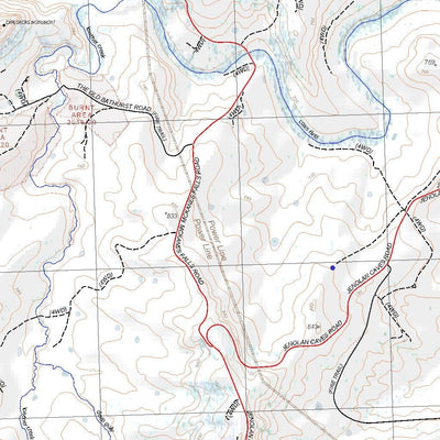 Getlost Map 8930-4N Hartley NSW Topographic Map V15 1:25,000