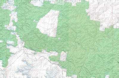 Getlost Map 8933-3N Mount Misery NSW Topographic Map V15 1:25,000
