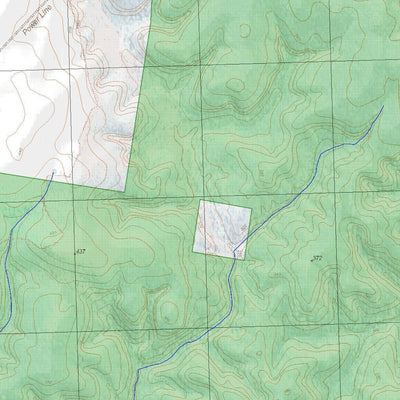 Getlost Map 8933-3N Mount Misery NSW Topographic Map V15 1:25,000