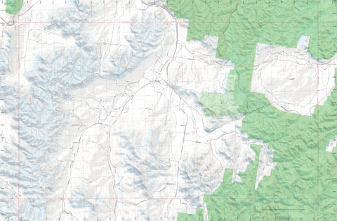 Getlost Map 8933-3S Bylong NSW Topographic Map V15 1:25,000