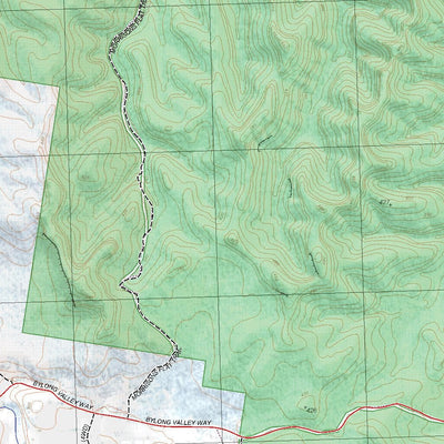 Getlost Map 8933-3S Bylong NSW Topographic Map V15 1:25,000