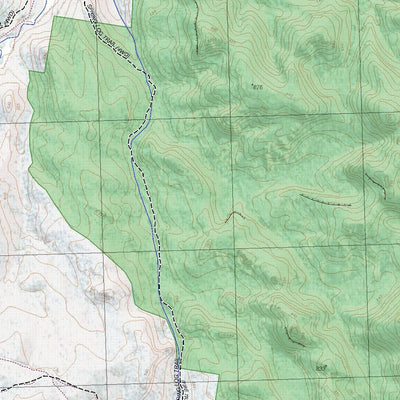 Getlost Map 8932-4S Growee NSW Topographic Map V15 1:25,000