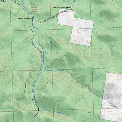 Getlost Map 8932-4S Growee NSW Topographic Map V15 1:25,000