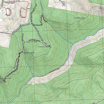Getlost Map 8928-1S Bundanoon NSW Topographic Map V15 1:25,000
