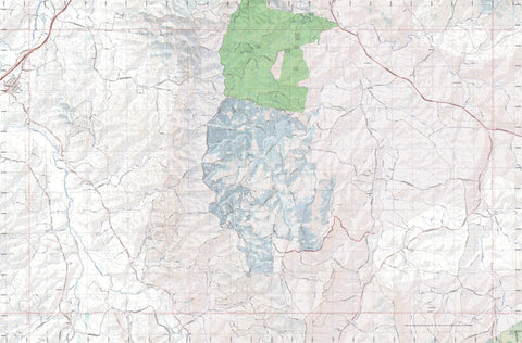 Getlost Map 8427-2N Yaven Creek NSW Topographic Map V15 1:25,000