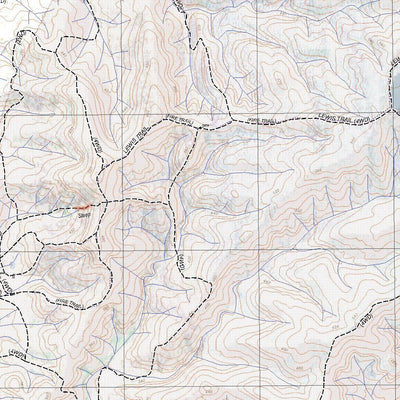 Getlost Map 8427-2N Yaven Creek NSW Topographic Map V15 1:25,000