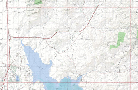 Getlost Map 8326-3S Mullengandra NSW Topographic Map V15 1:25,000