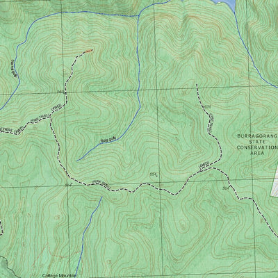 Getlost Map 8930-2S Bimlow NSW Topographic Map V15 1:25,000