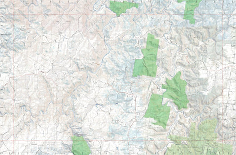 Getlost Map 8929-3S Hanworth NSW Topographic Map V15 1:25,000