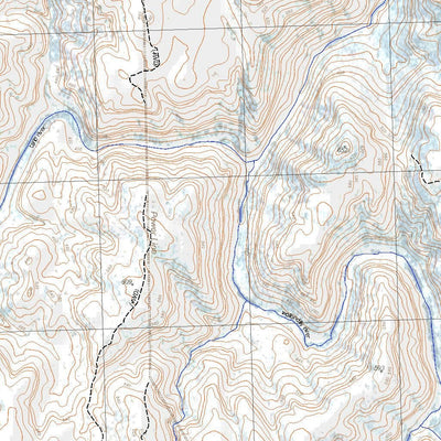 Getlost Map 8929-3S Hanworth NSW Topographic Map V15 1:25,000