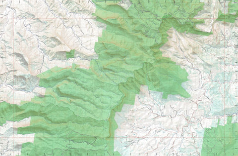 Getlost Map 9541-3N Tyalgum NSW Topographic Map V15 1:25,000