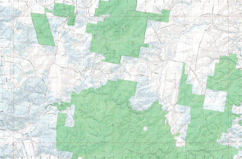 Getlost Map 8833-1S Durridgere NSW Topographic Map V15 1:25,000