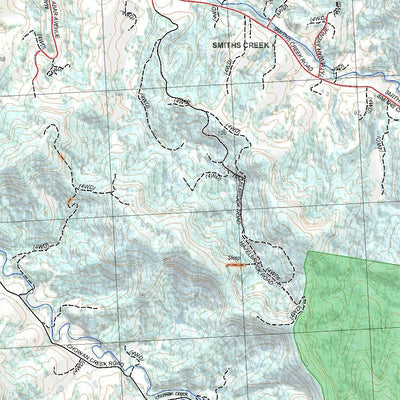 Getlost Map 9541-2S Burringbar NSW Topographic Map V15 1:25,000