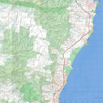 Getlost Map 9537-4S Moonee Beach NSW Topographic Map V15 1:25,000