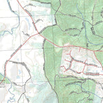 Getlost Map 9537-4S Moonee Beach NSW Topographic Map V15 1:25,000