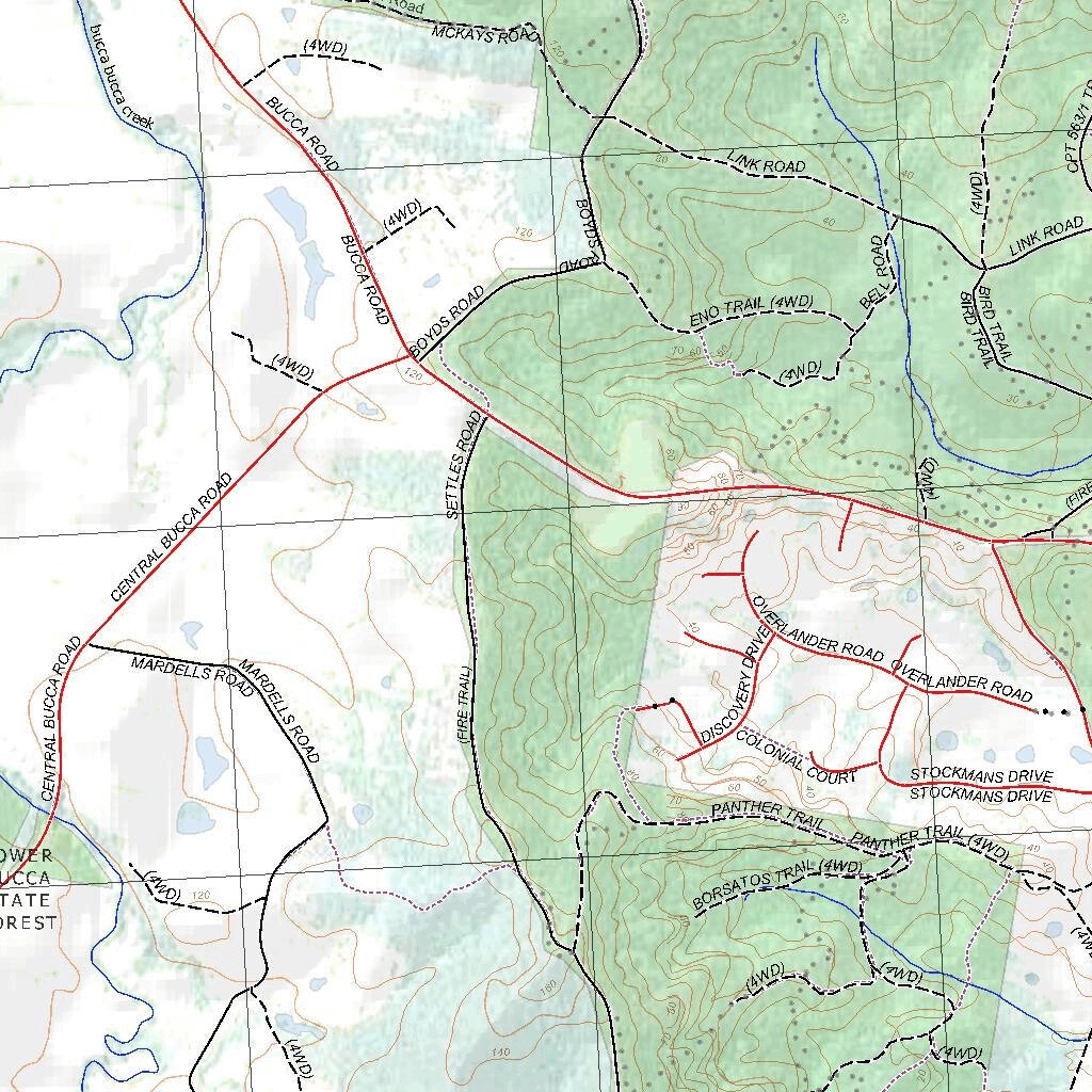 Getlost Map 95374S Moonee Beach NSW Topographic Map V15 125,000 map