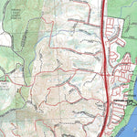 Getlost Map 9537-4S Moonee Beach NSW Topographic Map V15 1:25,000