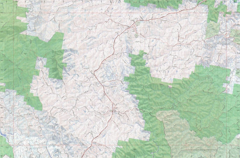 Getlost Map 8825-2S Cobargo NSW Topographic Map V15 1:25,000