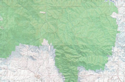 Getlost Map 8824-4N Yankees Gap NSW Topographic Map V15 1:25,000