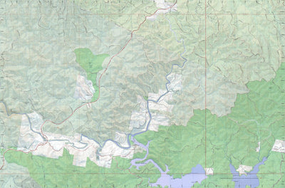 Getlost Map 8823-3S Genoa NSW Topographic Map V15 1:25,000
