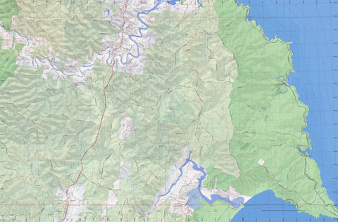 Getlost Map 8823-1S Kiah NSW Topographic Map V15 1:25,000