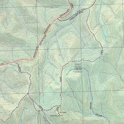 Getlost Map 8823-1S Kiah NSW Topographic Map V15 1:25,000