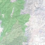 Getlost Map 8827-3S Bombay NSW Topographic Map V15 1:25,000