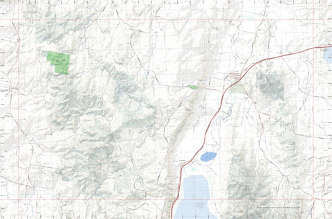 Getlost Map 8728-2S Collector NSW Topographic Map V15 1:25,000
