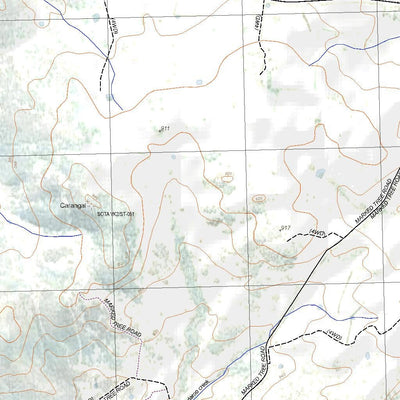 Getlost Map 8728-2S Collector NSW Topographic Map V15 1:25,000