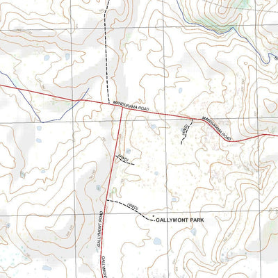 Getlost Map 8730-4S Mandurama NSW Topographic Map V15 1:25,000