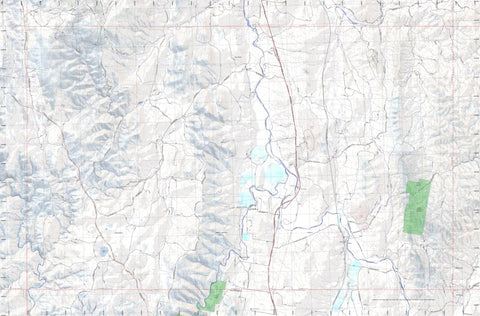 Getlost Map 8725-4N Murrumbucca NSW Topographic Map V15 1:25,000