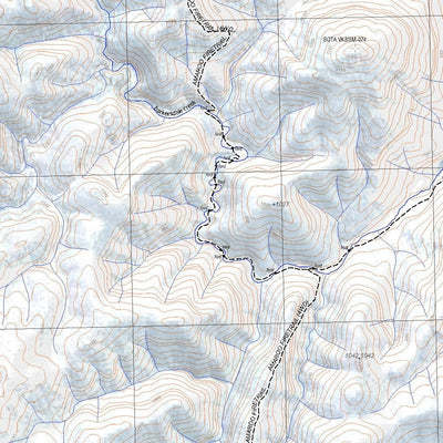 Getlost Map 8725-4N Murrumbucca NSW Topographic Map V15 1:25,000