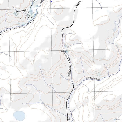 Getlost Map 8725-3S Myalla NSW Topographic Map V15 1:25,000