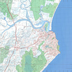 Getlost Map 9435-2S Port Macquarie NSW Topographic Map V15 1:25,000
