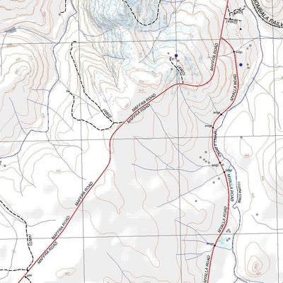 Getlost Map 8725-3N Jillimatong NSW Topographic Map V15 1:25,000