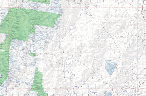 Getlost Map 8724-3N Bukalong NSW Topographic Map V15 1:25,000