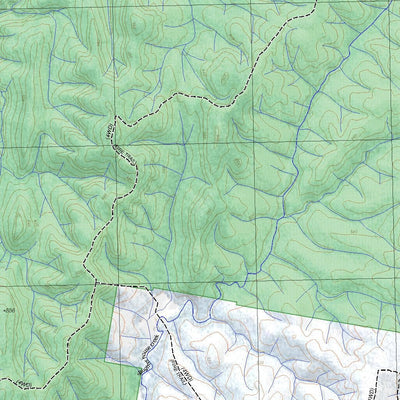 Getlost Map 8724-3N Bukalong NSW Topographic Map V15 1:25,000