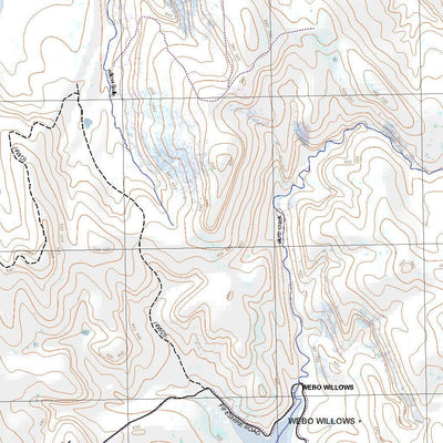 Getlost Map 8628-2S Warroo NSW Topographic Map V15 1:25,000